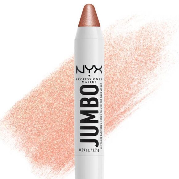 🦋 NYX Jumbo Multi-use Face Stick Highlighter 01 Coconut Cake New Full Size - Picture 1 of 7